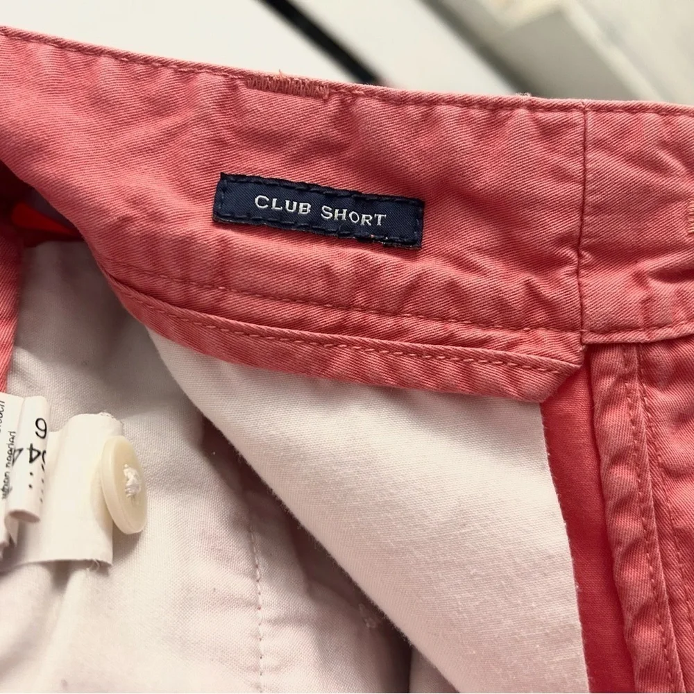 Vineyard Vines Men’s Club Shorts 28 Pink Red